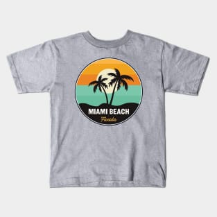 Miami Beach Kids T-Shirt